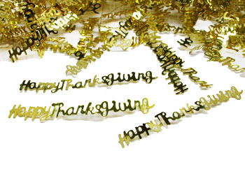 happy thanksgiving confetti